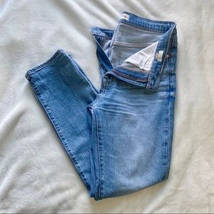 Madewell The High-Rise Slim Boyjean in Neal Wash: TENCEL™ Denim Edition